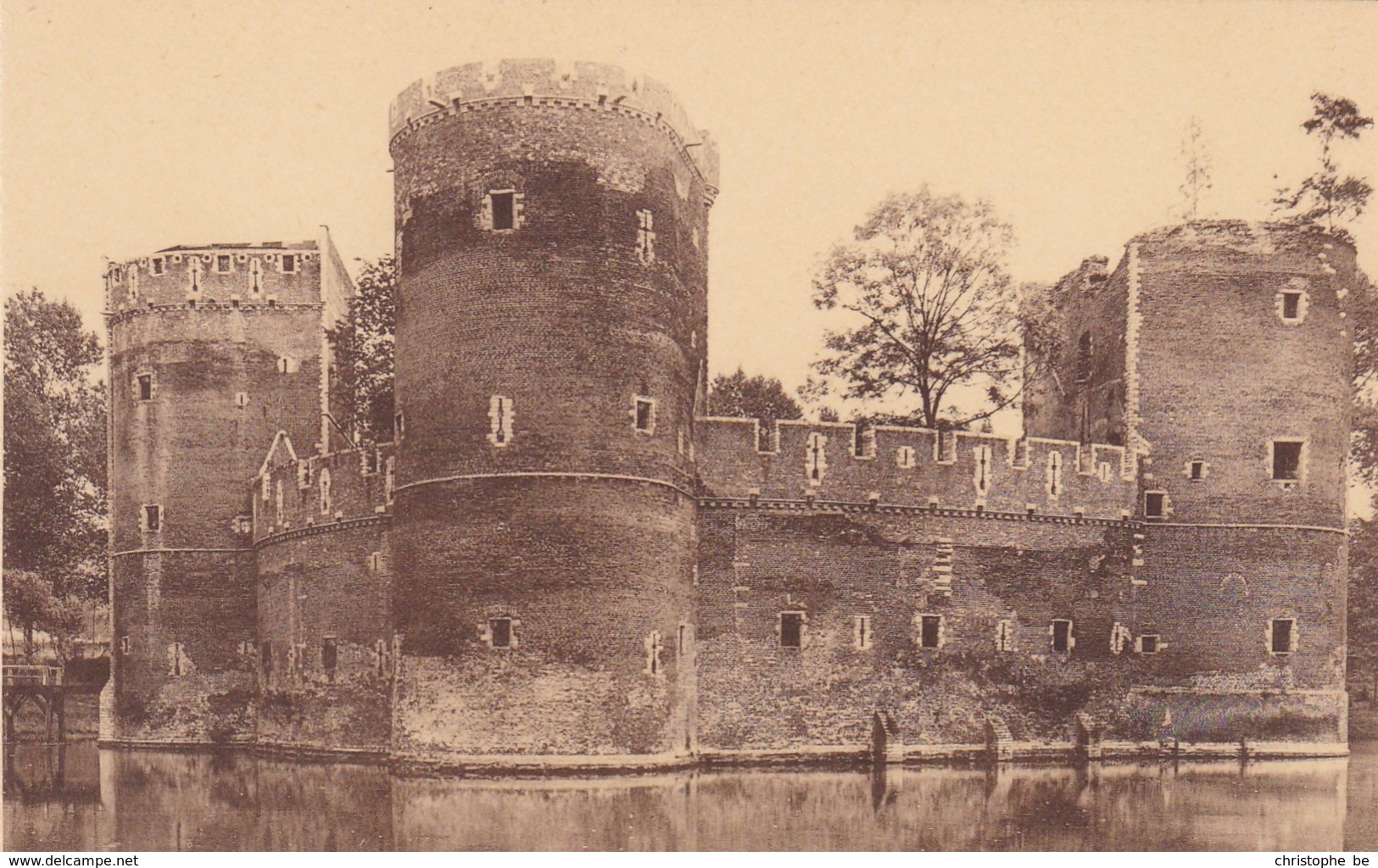 Le Château De Beersel (Brabant) (pk66942) - Beersel