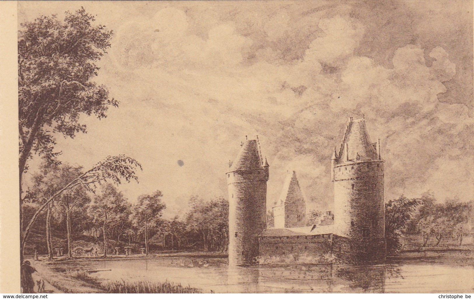 Le Château De Beersel (Brabant) (pk66946) - Beersel