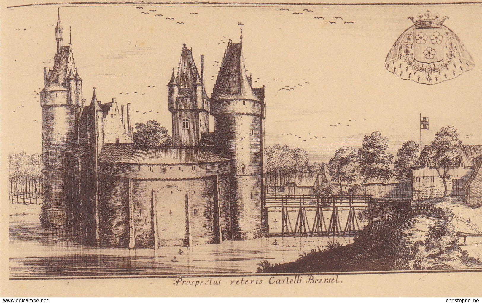 Le Château De Beersel (Brabant) (pk66947) - Beersel