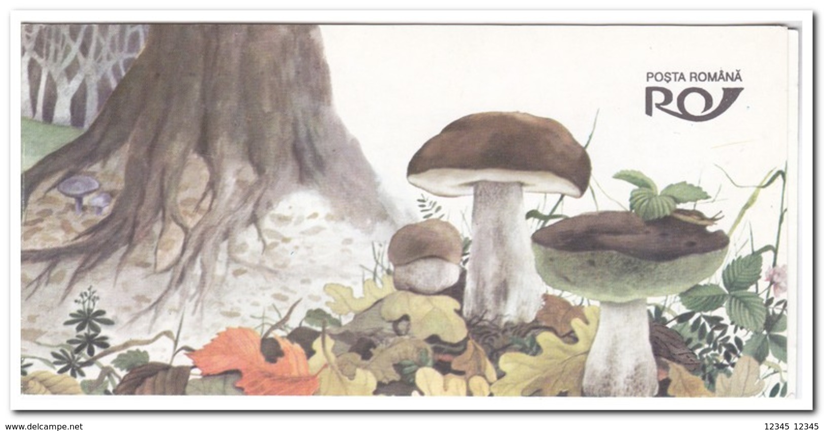 Roemenië 1994, Postfris MNH, Mushrooms - Cuadernillos