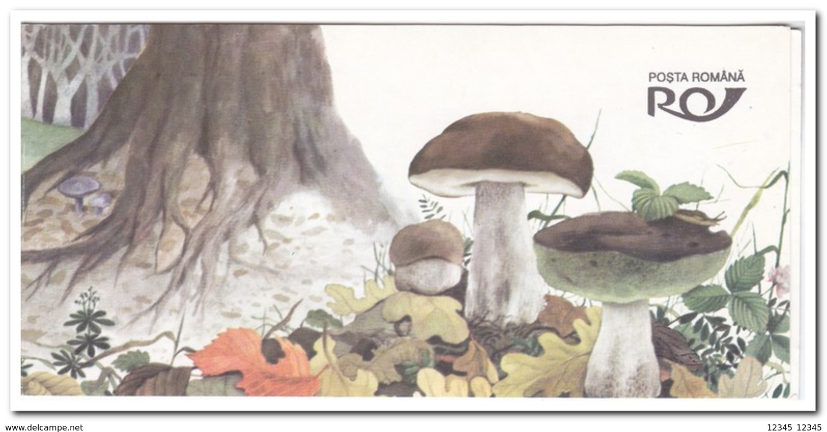 Roemenië 1994, Postfris MNH, Mushrooms - Markenheftchen