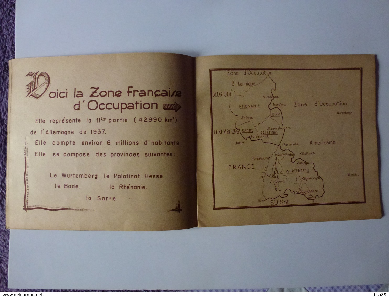 PETIT RECUEIL DE SECURITE MILITAIRE SOUS L'OCCUPATION ALLEMANDE INTITULE " L'ALLEMAGNE CETTE INCONNUE ", VOIR SCAN - 1939-45