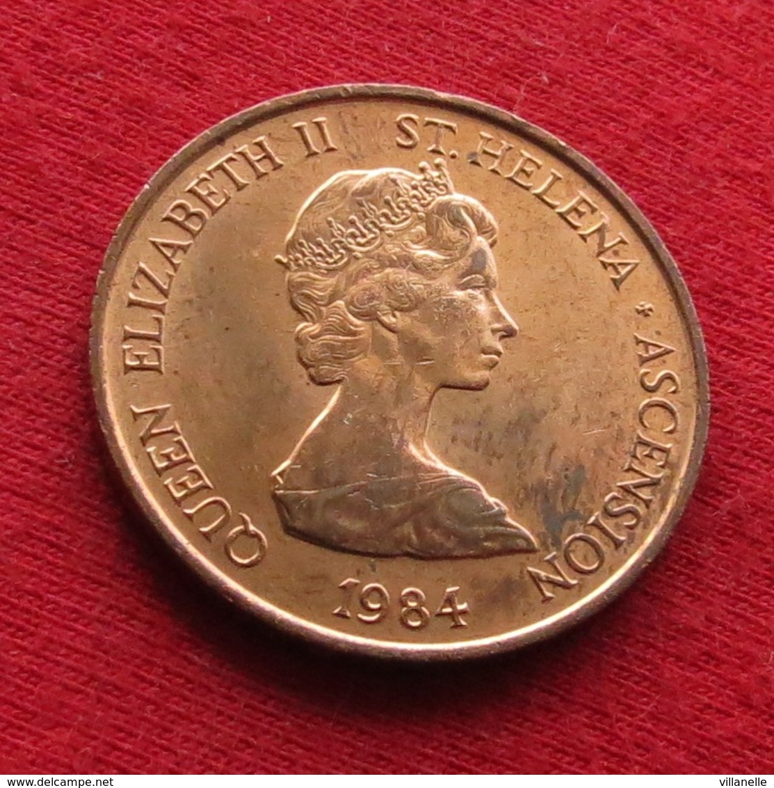 Saint Helena & Ascension 2 Pence 1984 KM# 2 - Sainte-Hélène