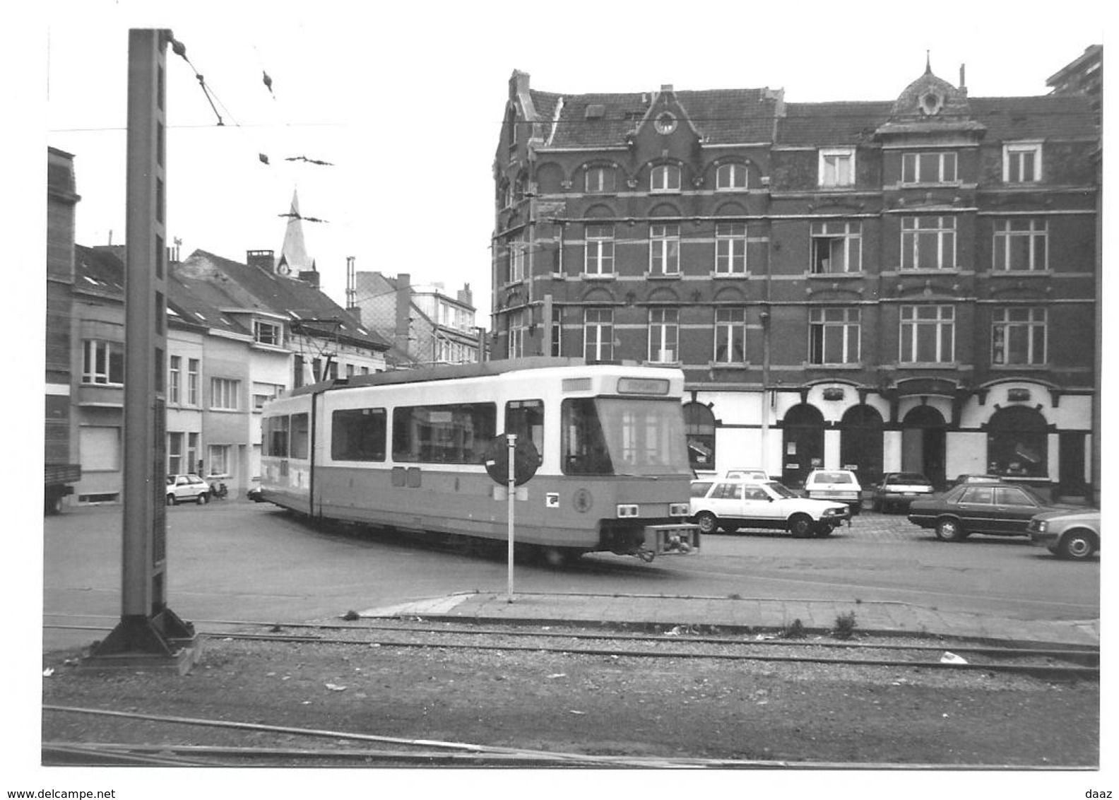 Oostende  Ostende Tram 1990 Photo 12,5x9 - Trains