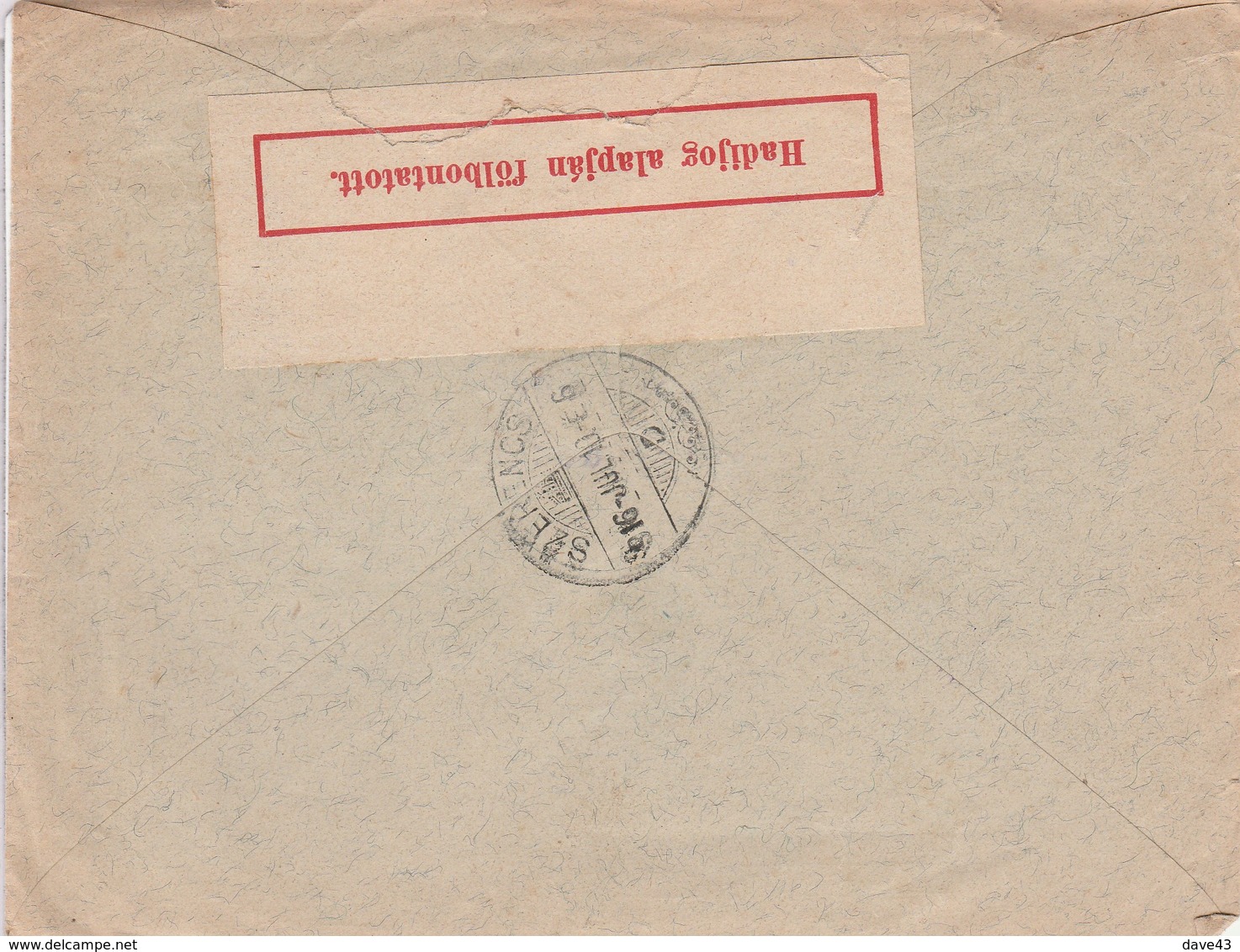 1916 WWI Censor Cover To Red Cross Copenhagen (they Kept Records Of POW On E Front) Re POW - Covers & Documents