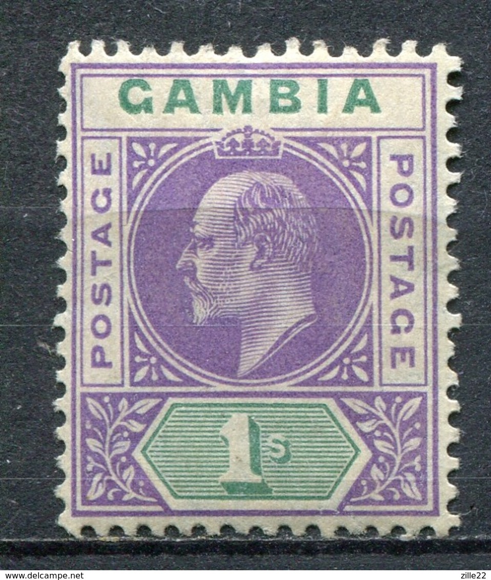 Gambia Mi# 50 Postfrisch MNH - King Edward VII - Gambia (...-1964)