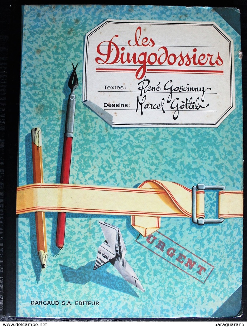 BD LES DINGODOSSIERS - Tome 1 - EO 1967 - Dingodossiers, Les