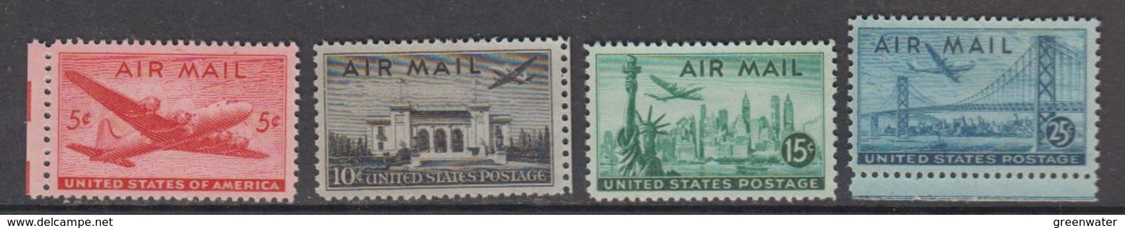 USA Airmail 4v ** Mnh (46156F) - 3b. 1961-... Neufs
