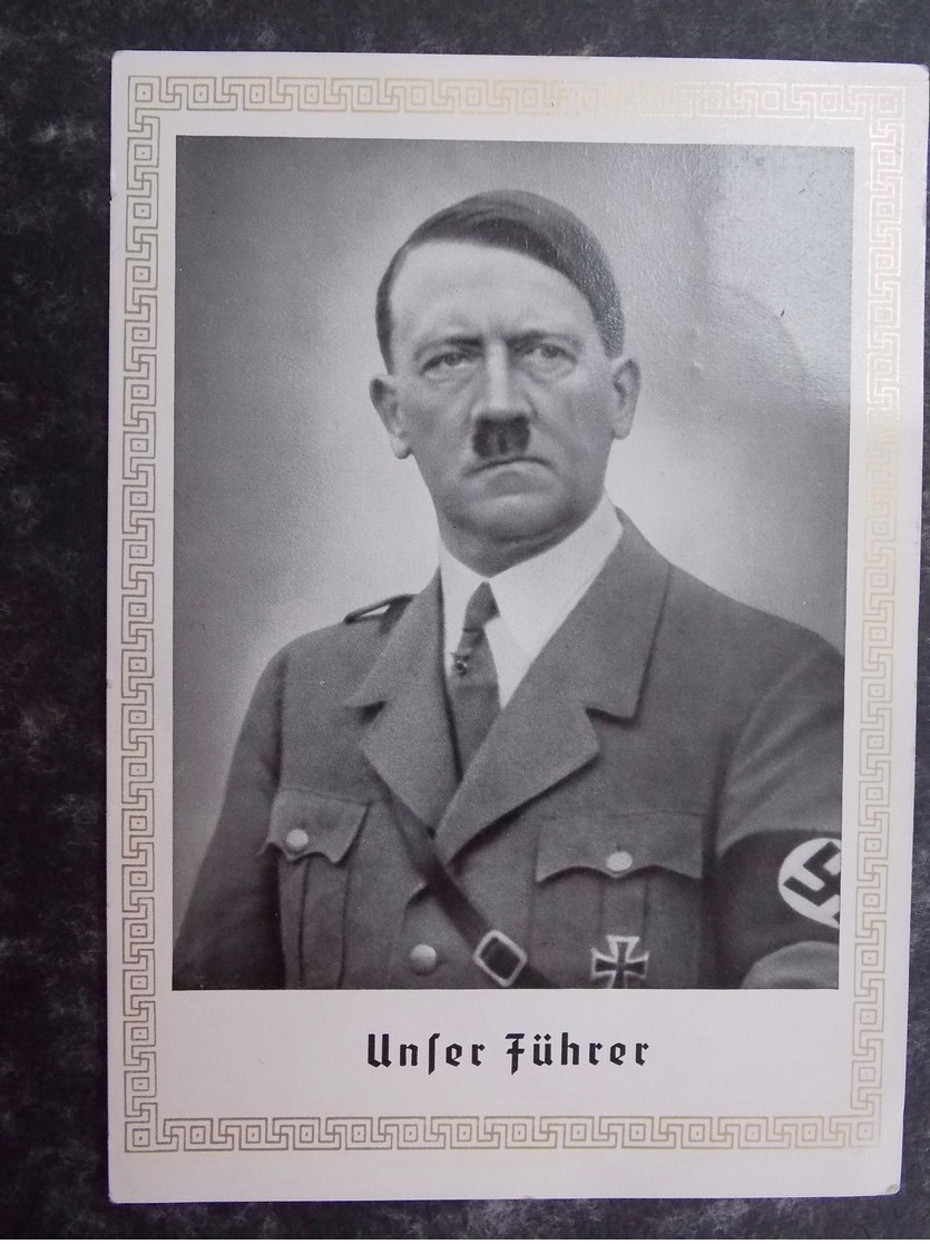 Adolf Hitler - Unser Führer 22.06.1940 COMPIEGNE WIESBADEN Affranchissement Mixte Belgique - Allemagne DEUTSCHLAND - 1939-45