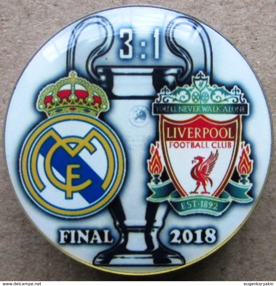 Pin Champions League UEFA Final 2018 Real Madrid Vs Liverpool - Fútbol