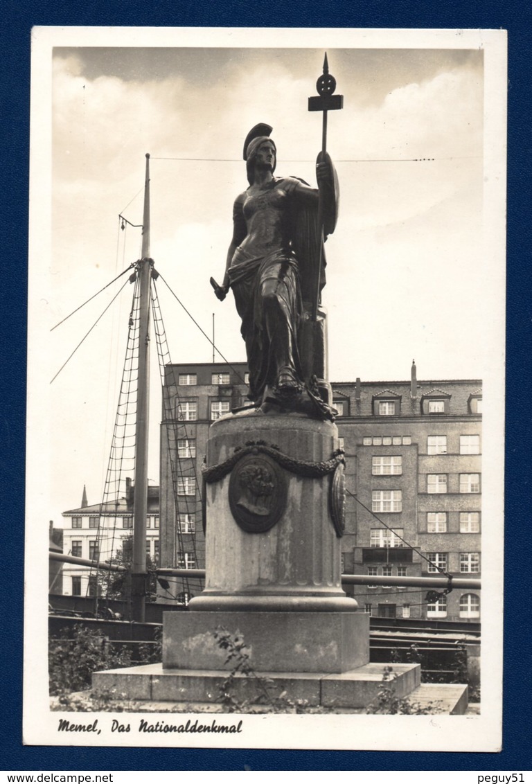 Lituanie. Memel ( Klaipeda). Monument Borussia ( 1907- Peter Breuer, Charlottenburg). Centenaire Victoire Sur Napoleon. - Lituanie