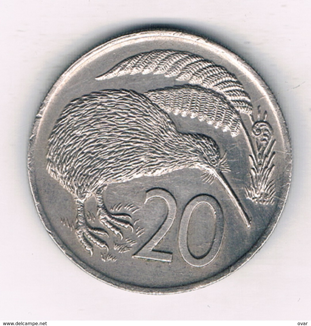 20 CENTS 1977  NIEUW ZEELAND /1251/ - Nouvelle-Zélande