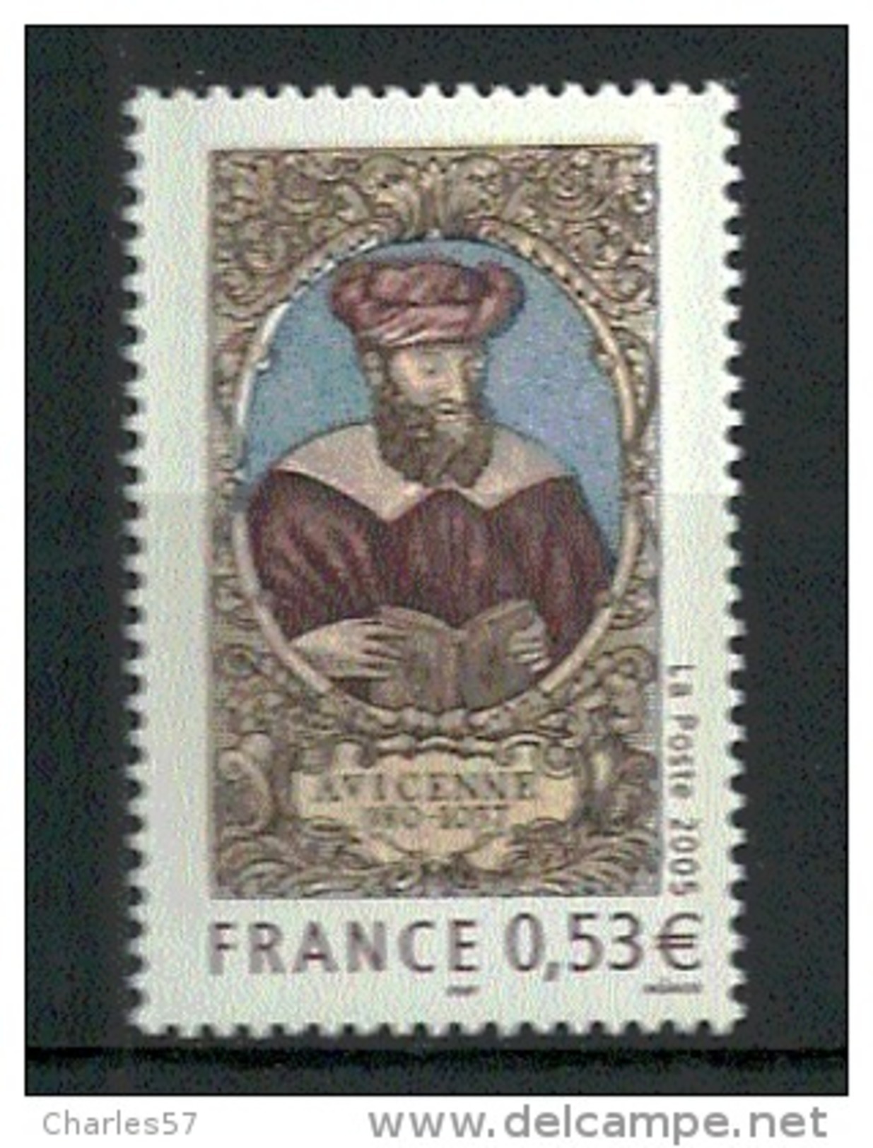 France:n°3852 ** Avicenne (sous Faciale) - Unused Stamps