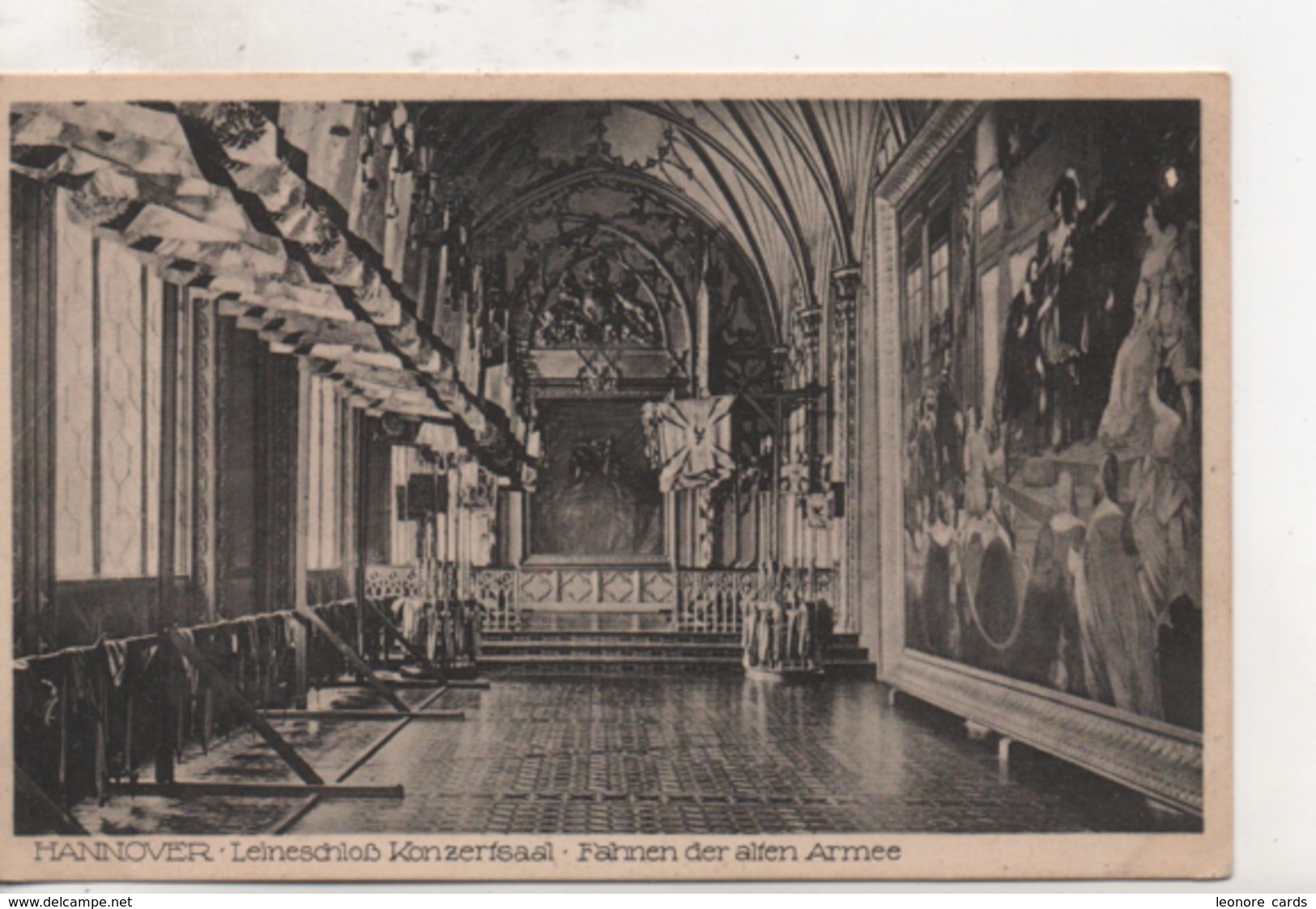 CPA.Allemagne.Hannover.Leineschlob Konzerfsaal Der Alten Armee - Hannover