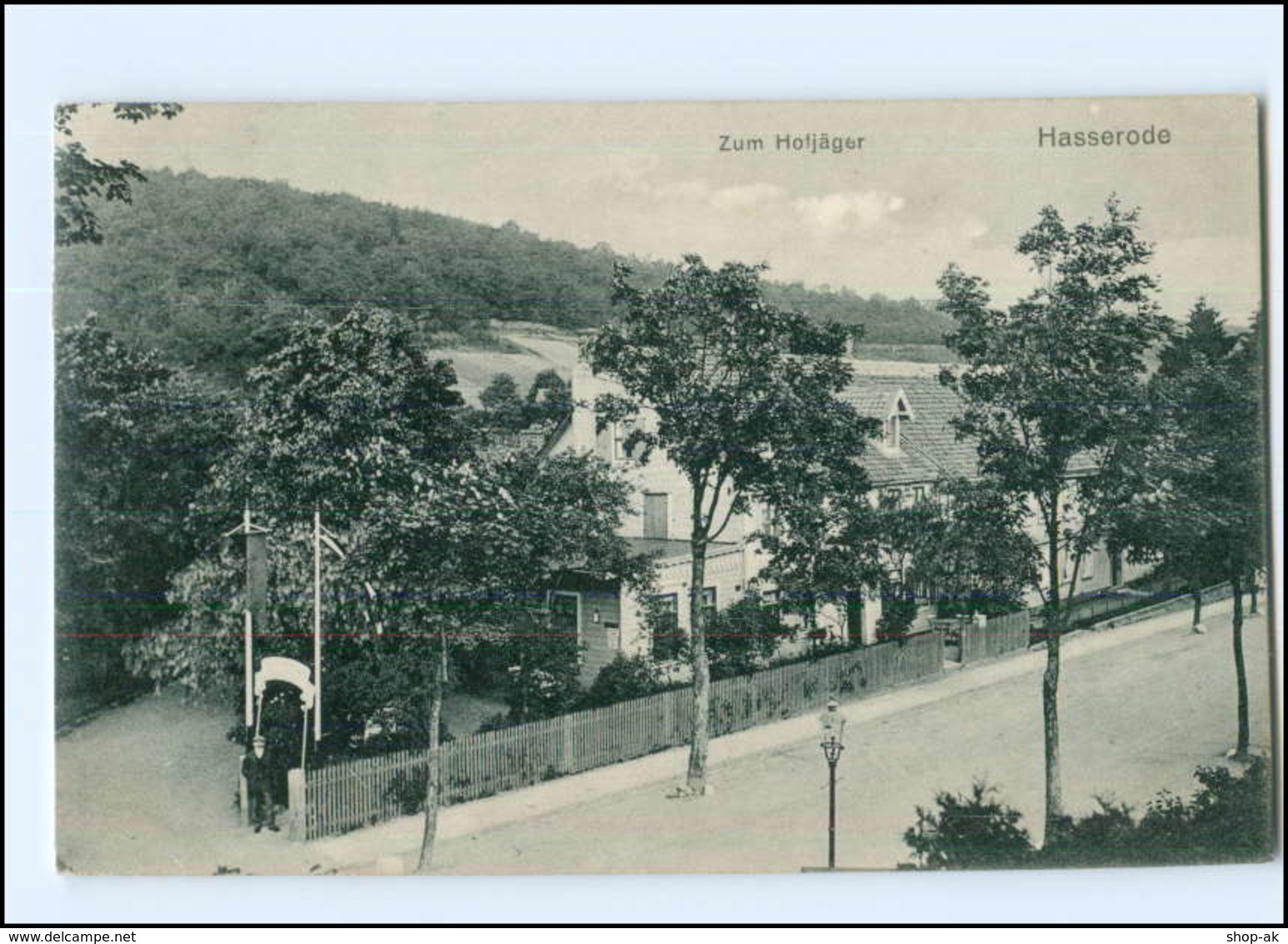 U9681/ Wernigerode-Hasserode Zum Hofjäger AK 1914 - Sonstige & Ohne Zuordnung