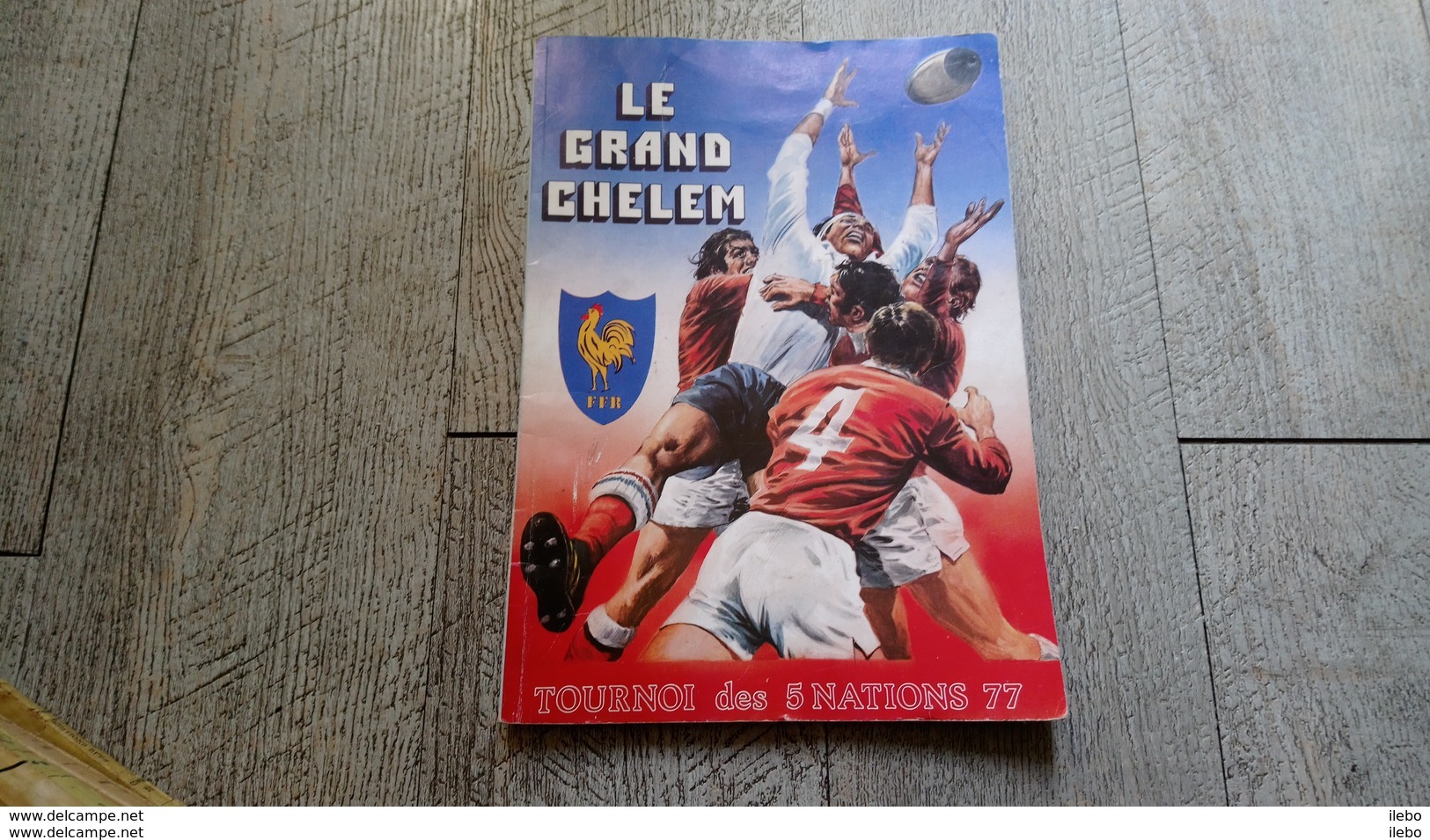 Le Grand Chelem Tournoi Des 5 Nations Rugby Couderc Garcia Le Guen Bande Dessinée Sport 1976 - Rugby