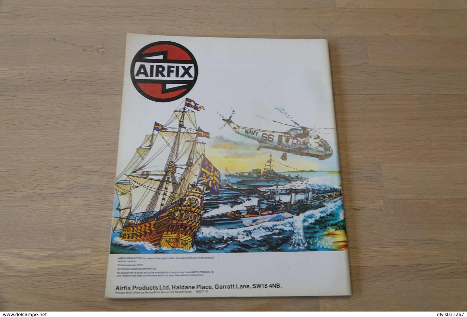 Vintage CATALOGUE : Airfix Kit Catalogue, 12e Edition, A4 Format - 66 Pages, 1975 - Vintage - Figuren