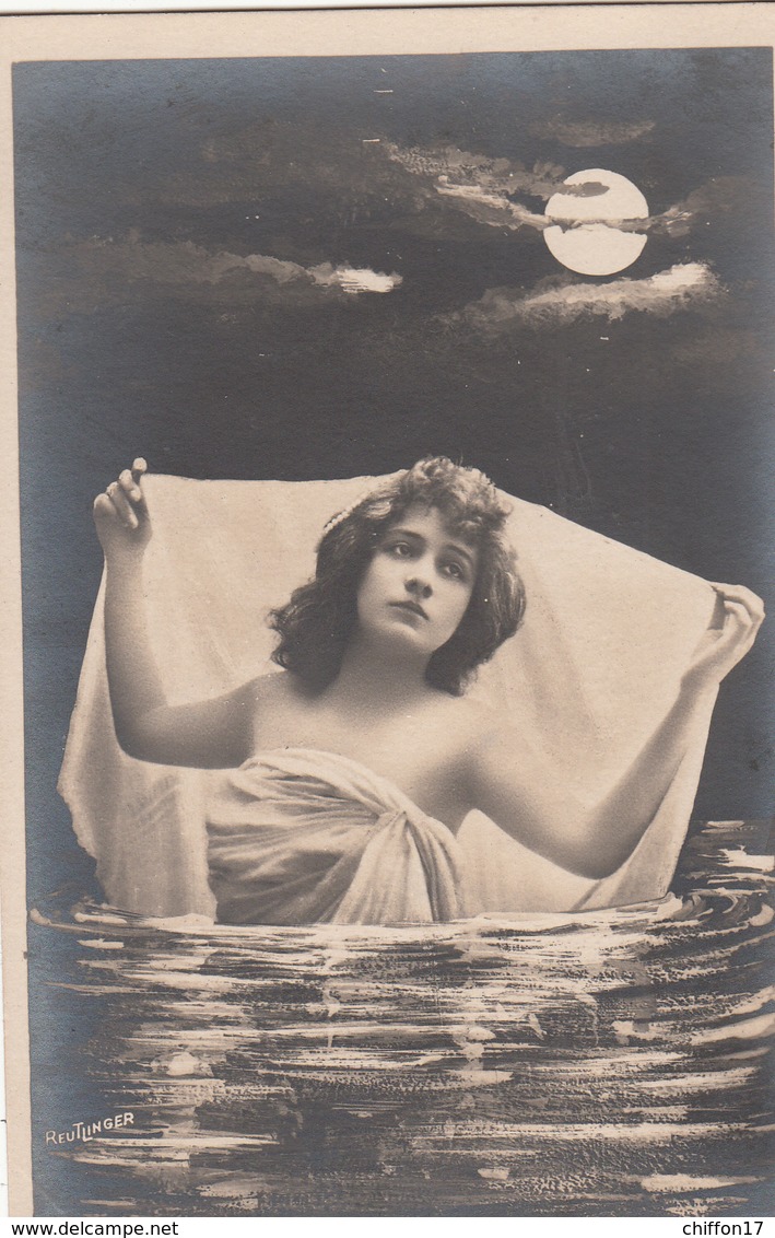 Photomontage FEMME Artiste   Les Ondines REUTLINGER - Women