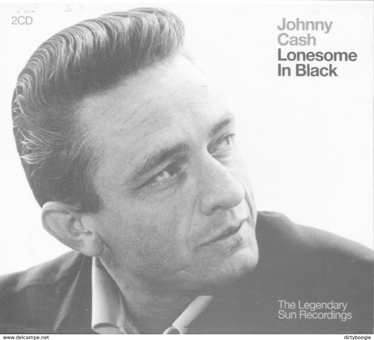 Johnny CASH - Lonesome In Black - The Legendary Sun Recordings - 2 CD - Rock