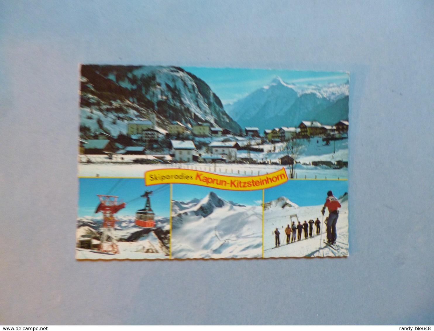 KAPRUN  -  KITZSTEINHORN  -  Skiparadies  -  Multivues  -  AUTRICHE - Kaprun