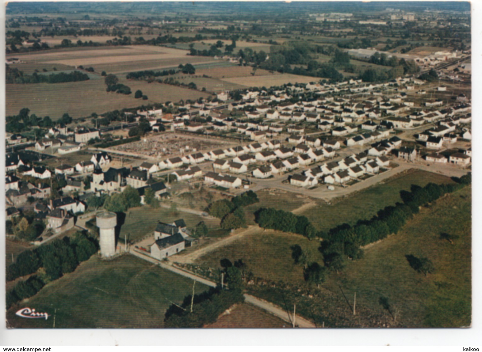 CP ( Saint Berthevin - Vue Aérienne , Lotissement De La Croix ) - Otros & Sin Clasificación