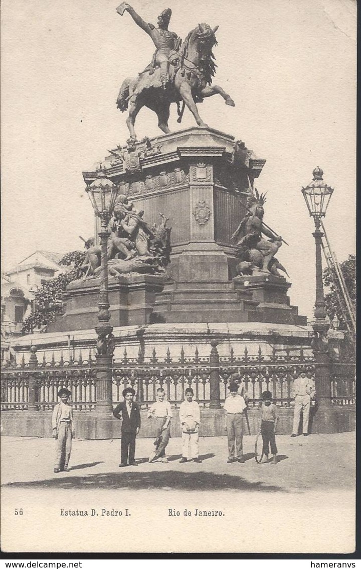 Rio De Janeiro - Estatua D. Pedro I - HP2087 - Rio De Janeiro