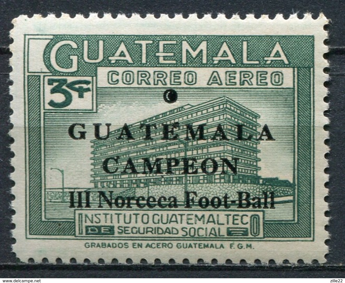 Guatemala Mi# 783 Postfrisch MNH - Sports Soccer - Guatemala