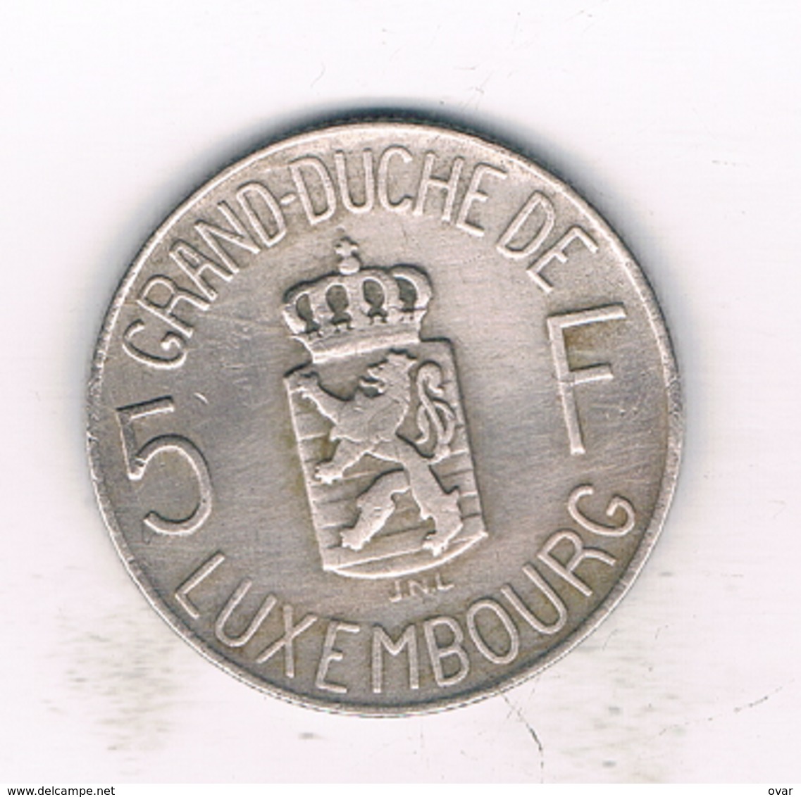 5 FRANC 1962  LUXEMBURG 1261/ - Luxembourg