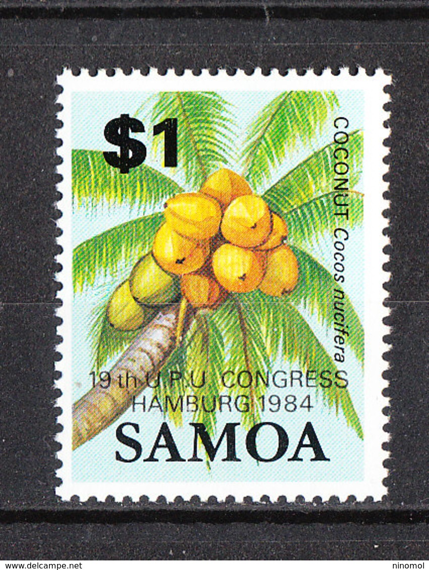 Samoa   - 1984. Palma Con Noci Di Cocco. Palm Tree With Coconuts. MNH - Alberi