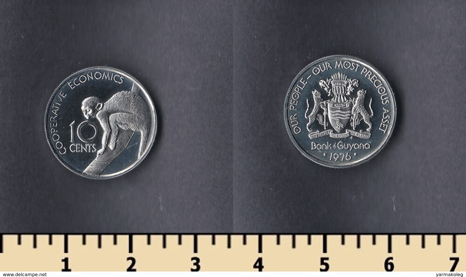 Guyana 10 Cents 1976 - Guyana