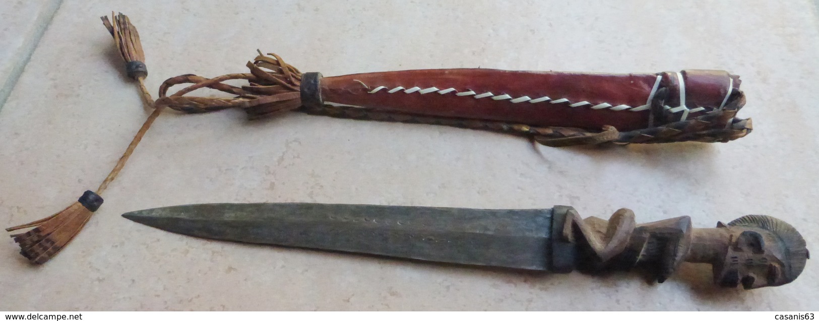 COUTEAU  / POIGNARD Africain - Knives/Swords