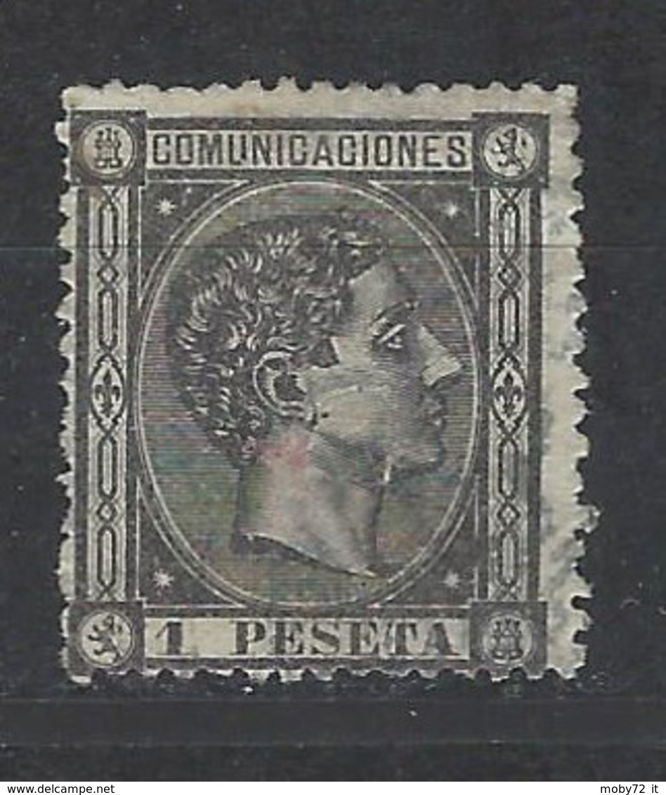 Spagna - 1875 - Usato/used - Ordinari - Mi N. 153 - Usati