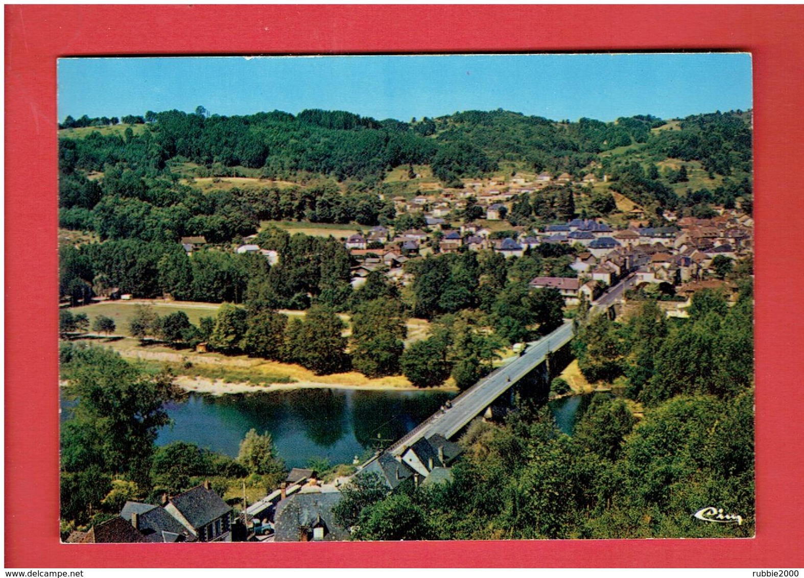 BEAULIEU SUR DORDOGNE 1980 DEPUIS L EGLISE D ALTILLAC CARTE EN BON ETAT - Sonstige & Ohne Zuordnung