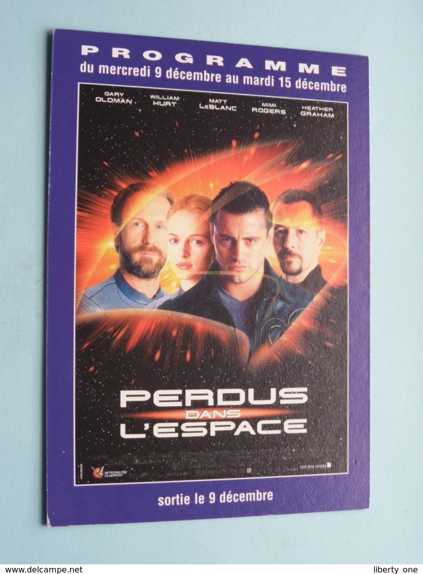 PERDUS Dans L'ESPACE > Pathé NICE ( Programme ) 1998 ( Voir Photo > 2 Scan ) ! - Cinema Advertisement