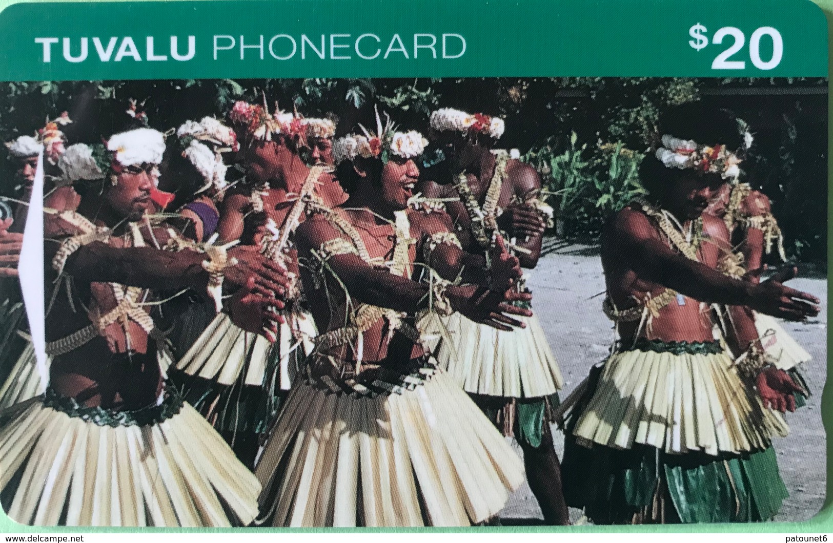 TUVALU  -  Phonecard  -  $20 - Tuvalu