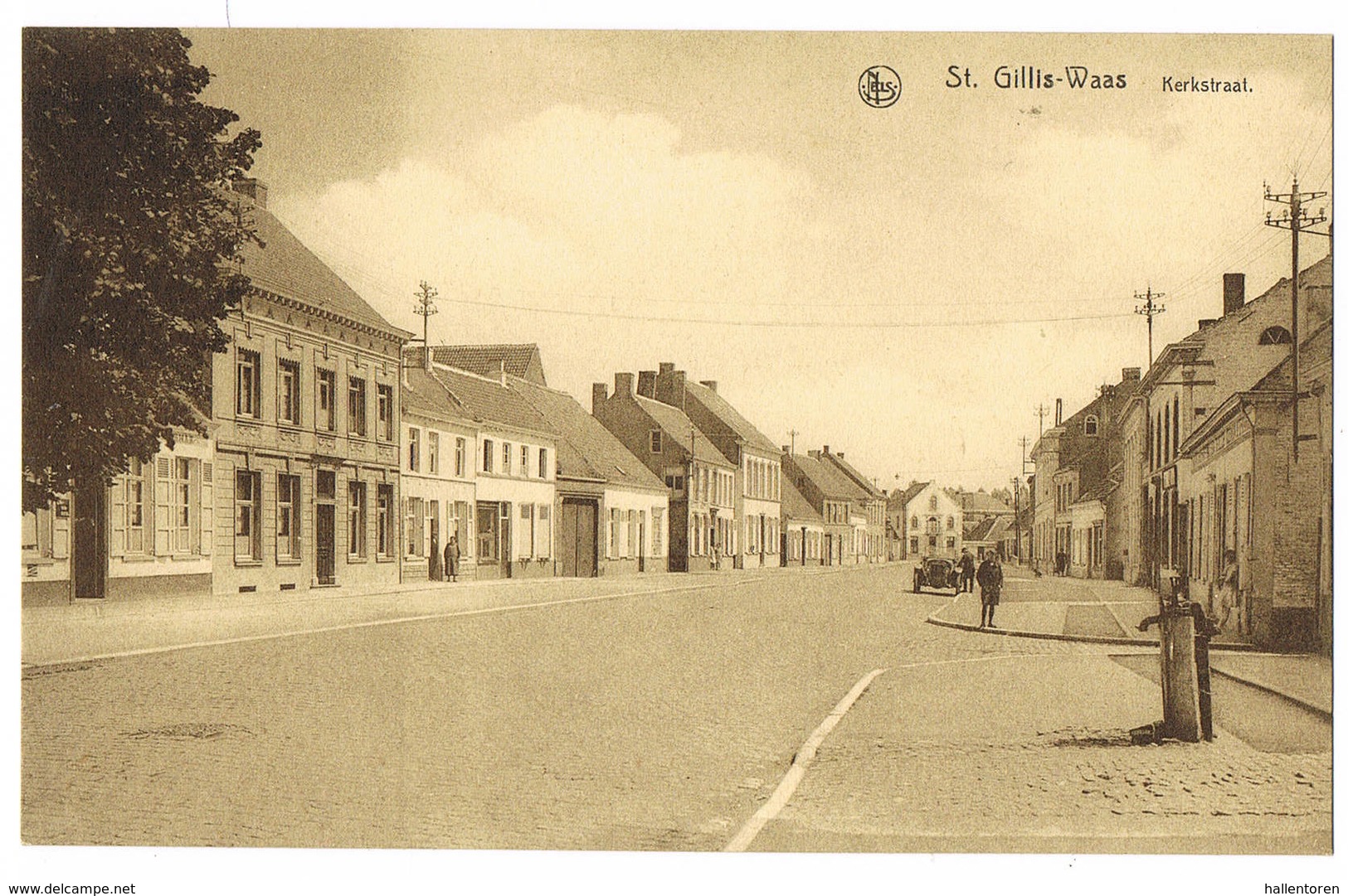 Sint-Gillis-Waas: Kerkstraat ( 2 Scans) - Sint-Gillis-Waas