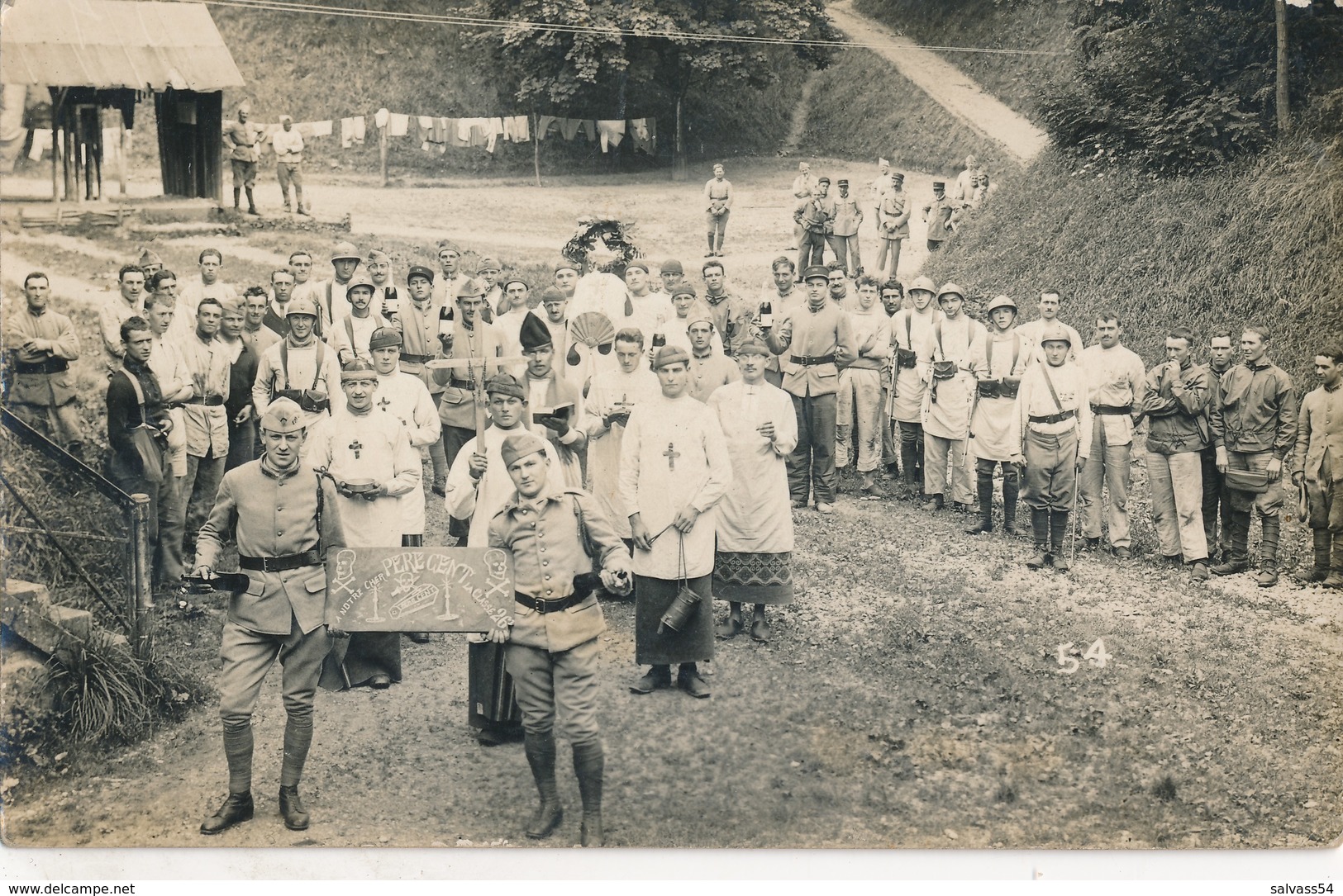 Carte-Photo : Militaires Du 170 RI - Père Cent Classe 1926 (2) - Oorlog, Militair