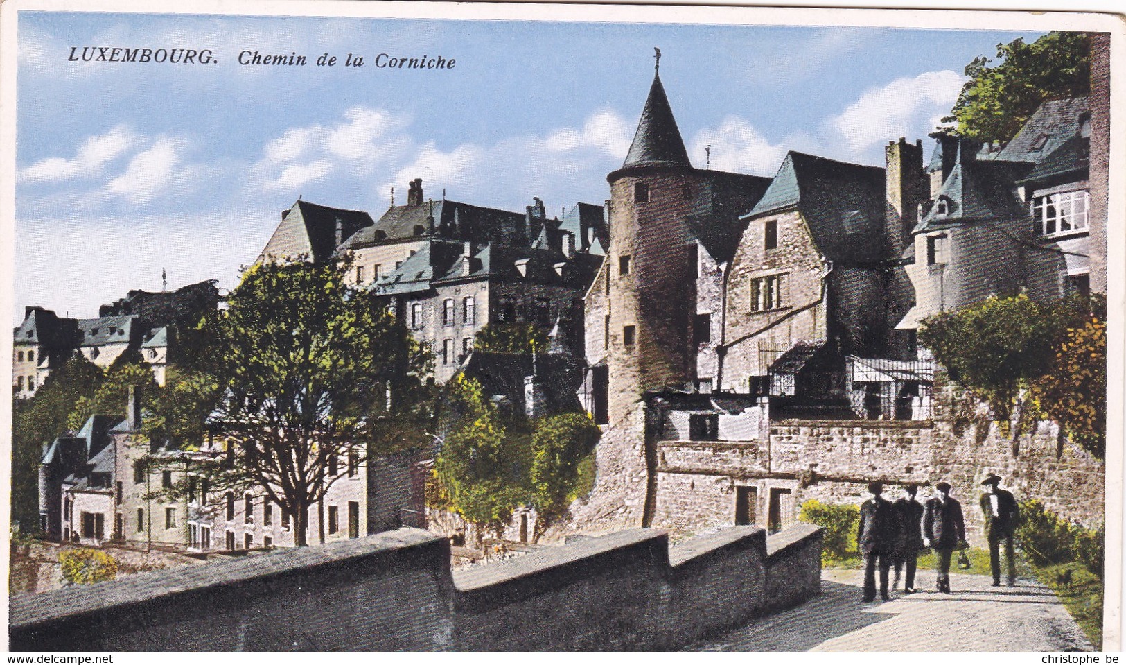 Luxembourg, Chemin De La Corniche (pk68233) - Luxembourg - Ville