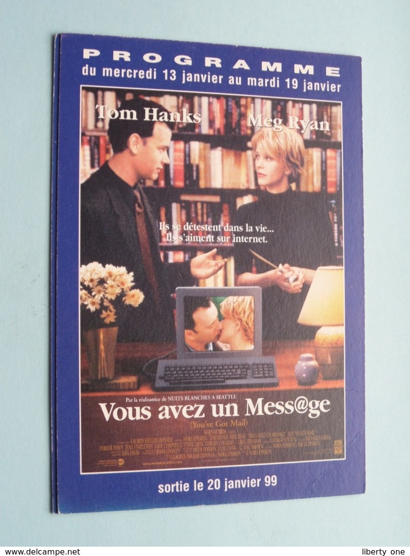 VOUS AVEZ UN MESS@GE > Pathé NICE ( Programme ) 1999 ( Voir Photo > 2 Scan ) ! - Pubblicitari