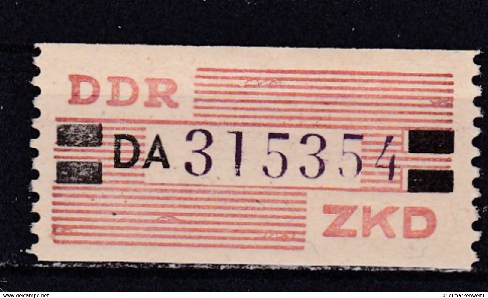 DDR, Dienst: ZKD Nr. 29 DA**, Nachdruck (T 14685) - Sonstige & Ohne Zuordnung