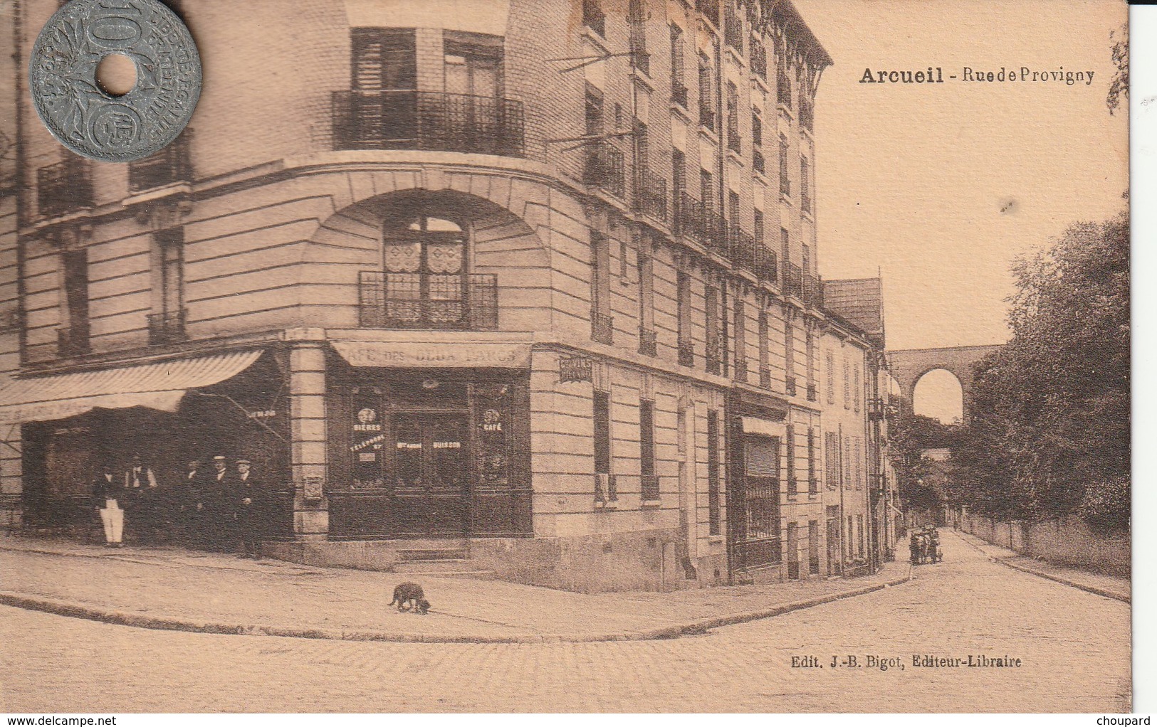 94 - Carte Postale Ancienne De  ARCUEIL     Rue De Provigny - Arcueil