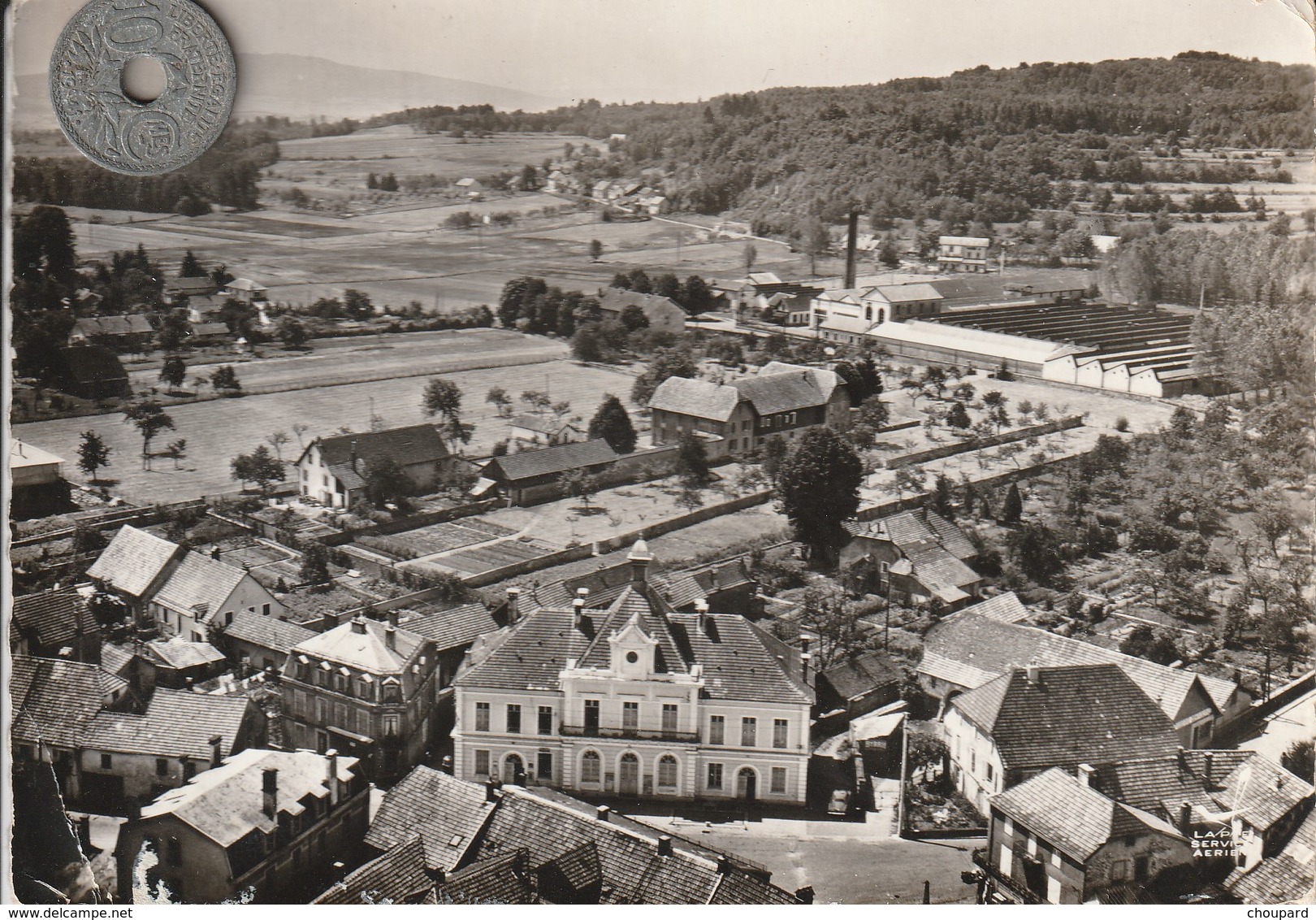 94 - Carte Postale Semi Moderne Dentelée De GIROMAGNY  Vue Aérienne - Ablon Sur Seine