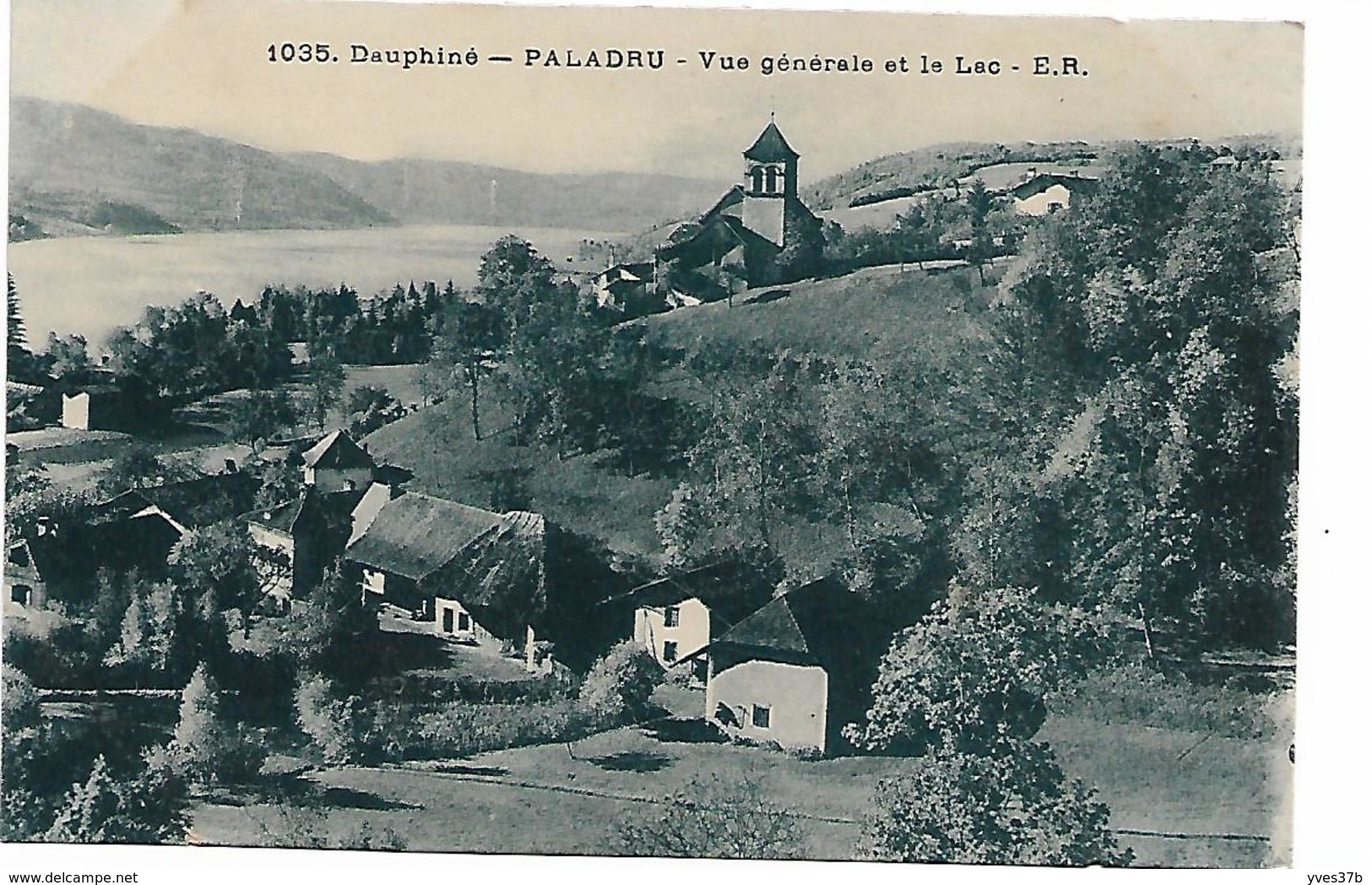 PALADRU Vue Générale Et Le Lac - Paladru