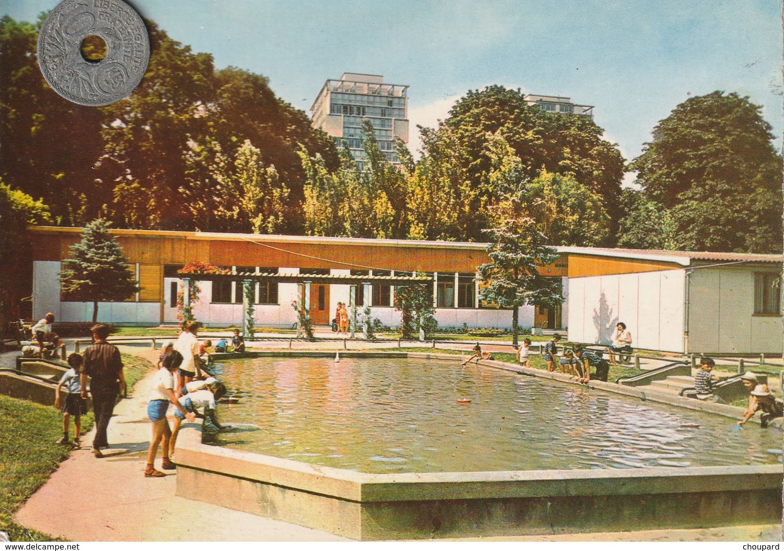 94 - Carte Postale Semi Moderne Dentelée De  CHOISY LE ROI  Le Bassin - Choisy Le Roi