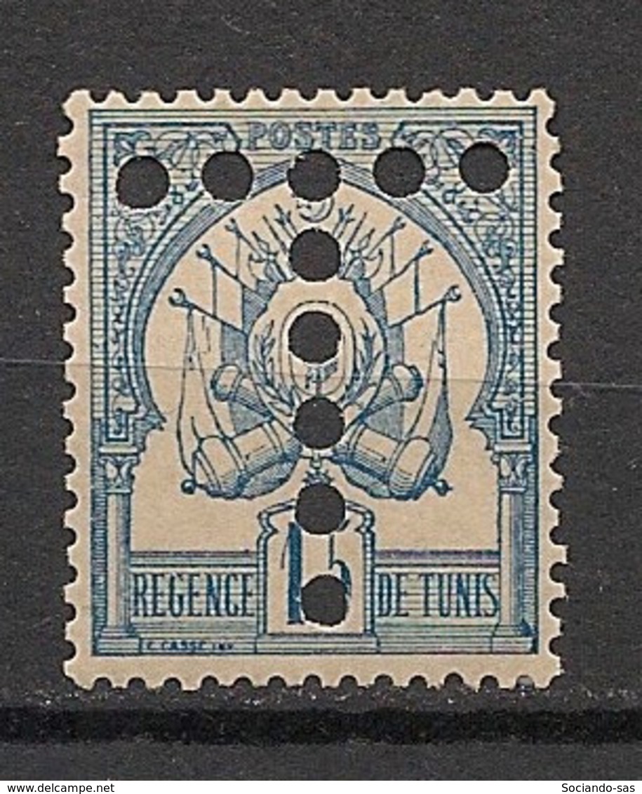 Tunisie - 1888-97 - Taxe TT N°Yv. 4 - Armoiries 15c Bleu - Neuf Luxe ** / MNH / Postfrisch - Strafport