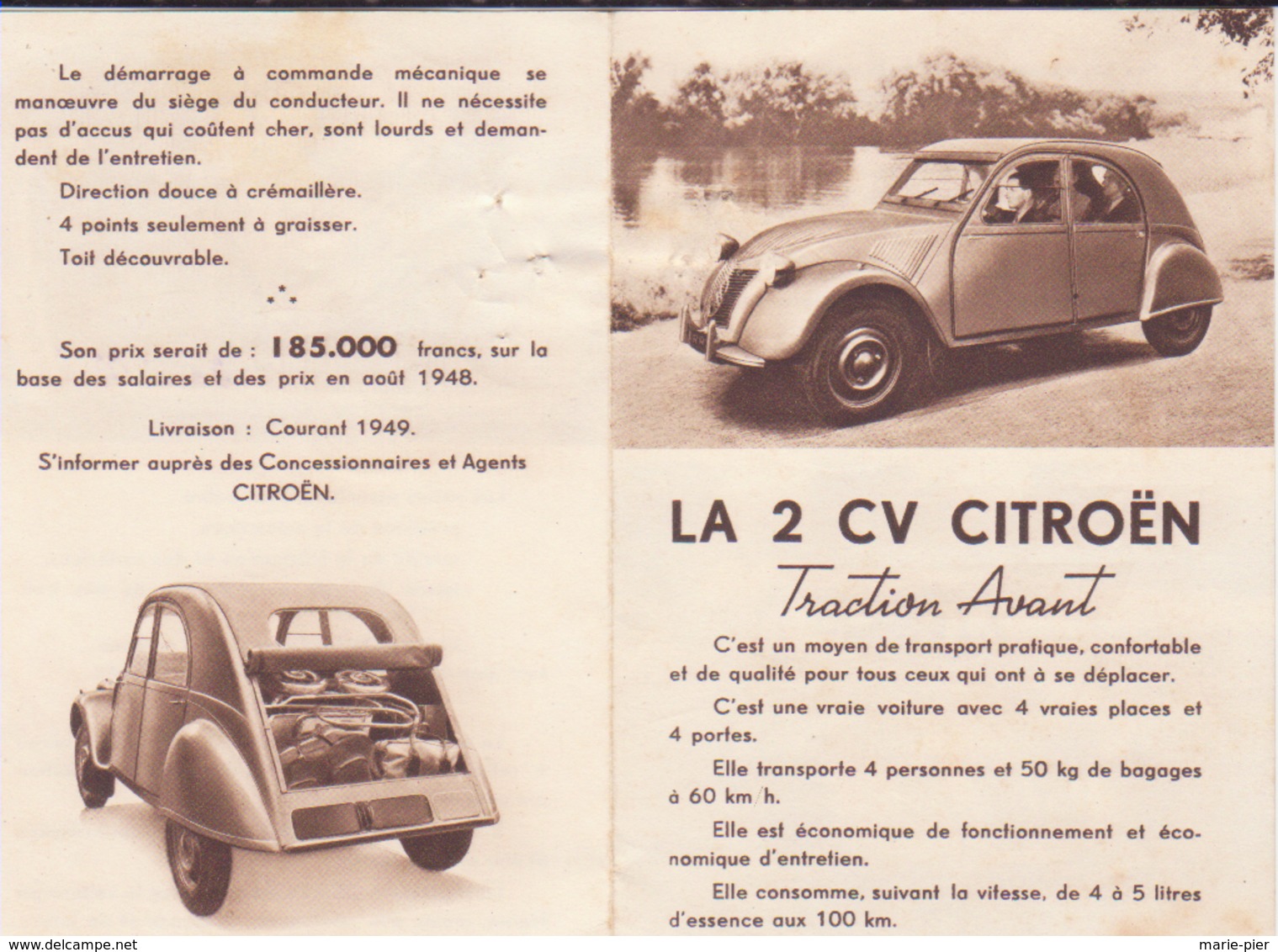 2CV Citroën - Werbung