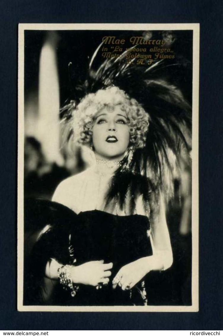 Cartolina Cinema - Mae Murray - Acteurs