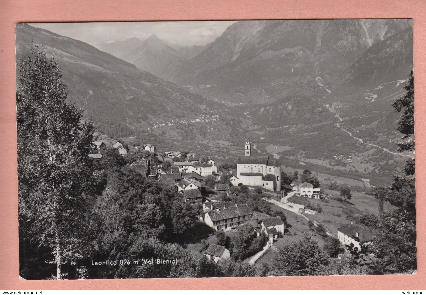 OUDE POSTKAART - ZWITSERLAND - SCHWEIZ -    TESSIN -  LEONTICA - Autres & Non Classés