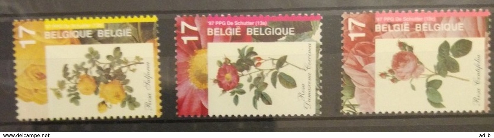 Belgium 1997. PPG De Schutter. Stamp Set. MNH - Rose