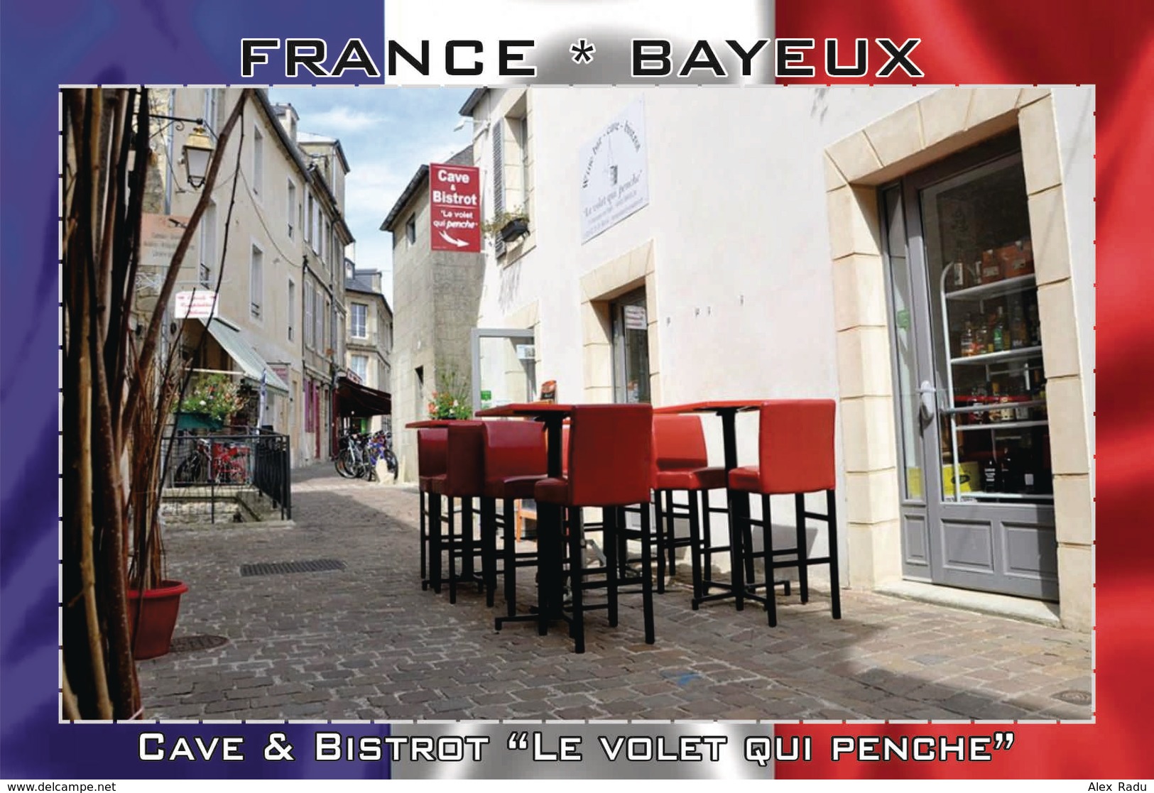 Carte Postale, REPRODUCTION, Bayeux, Restaurants (set=24pcs.), Calvados, France - Hotels & Restaurants